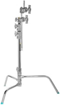 Flashpoint 20" Quick Release Turtle Base C-Stand Kit with 2.5" Grip Head 20" Grip Arm (Chrome)