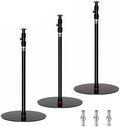 IFOOTAGE A400 Round Base Monopod 3 Packs, 79" Studio Light Stand Flat Base Monopod for Camera, Light, Webcam, Live Streaming, Vlogging, Payload 10KG/22LBS
