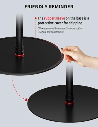 IFOOTAGE A400 Round Base Monopod 3 Packs, 79" Studio Light Stand Flat Base Monopod for Camera, Light, Webcam, Live Streaming, Vlogging, Payload 10KG/22LBS
