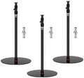IFOOTAGE A400 Round Base Monopod(3 Pack) - 79'' Light Stand Photography, Aluminum Camera Floor Stand for DSLR Camera, Light, Webcam, Live Streaming, Vlogging, Payload 10KG/22LBS