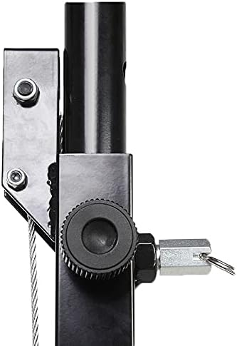 INTSUPERMAI Lighting Crank Stand DJ Stage Lighting Stand with T-Bar Manual Height Adjuster Max Height 13.1ft / 4m for Lighting Audio Stage Mounting