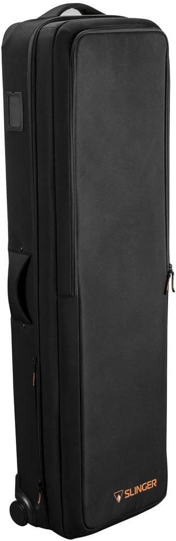 Flashpoint C-Stand Traveler Kit, Includes 3 10' C (Century) Light Stands Turtle Base Kits and Slinger L6 BigBag C-Stand Rolling Kit