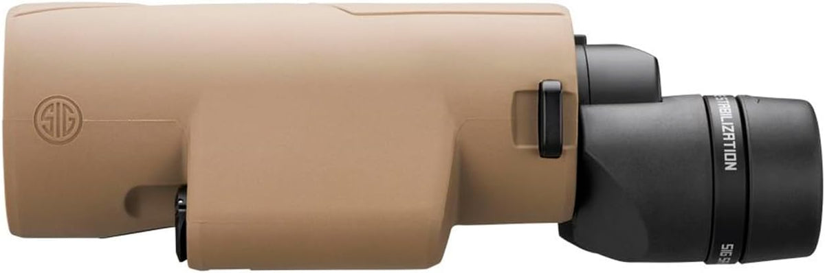 SIG SAUER ZULU6 HDX PRO 16x50mm FDE Image Stabilized Binoculars