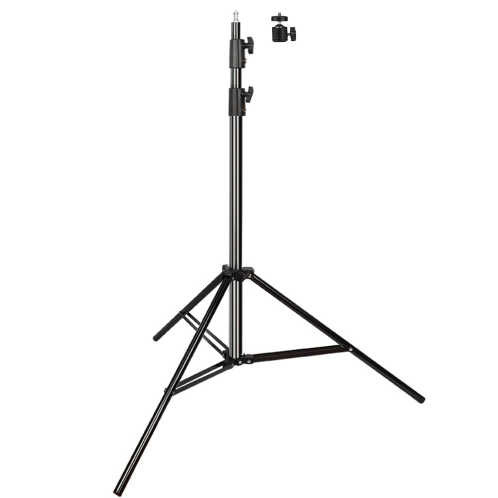 Heavy Duty Aluminum Alloy Photography Video Tripod Light Stands, Tripod Stands for Softboxes, Umbrellas, Reflectors, Lights - Pack of 2, 9.19 Feet/2.8M