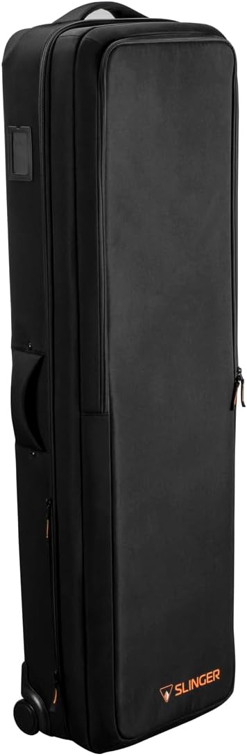 Flashpoint C-Stand Traveler Kit, Includes 3 10' C (Century) Light Stands Turtle Base Kits and Slinger L6 BigBag C-Stand Rolling Kit