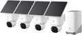 eufy Security SoloCam E42, 4-Cam Kit, 4K Solar Security Camera