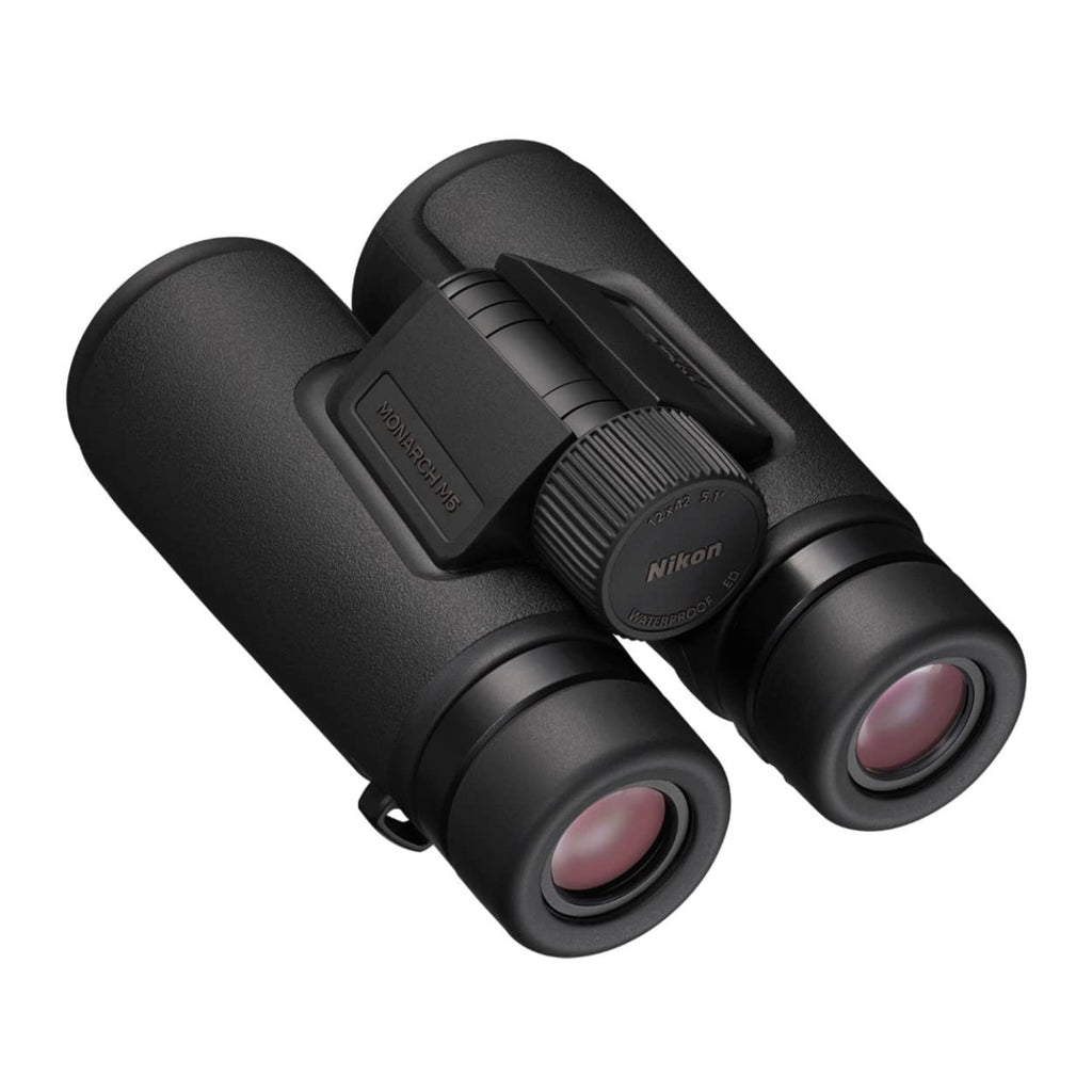 NIKON Monarch M5 Binoculars | Waterproof Fogproof ED Glass Optics with Dielectric Prism Coating | Bright High-Resolution Outdoor Binoculars for Birdwatching, Hiking & Wildlife, 8x42