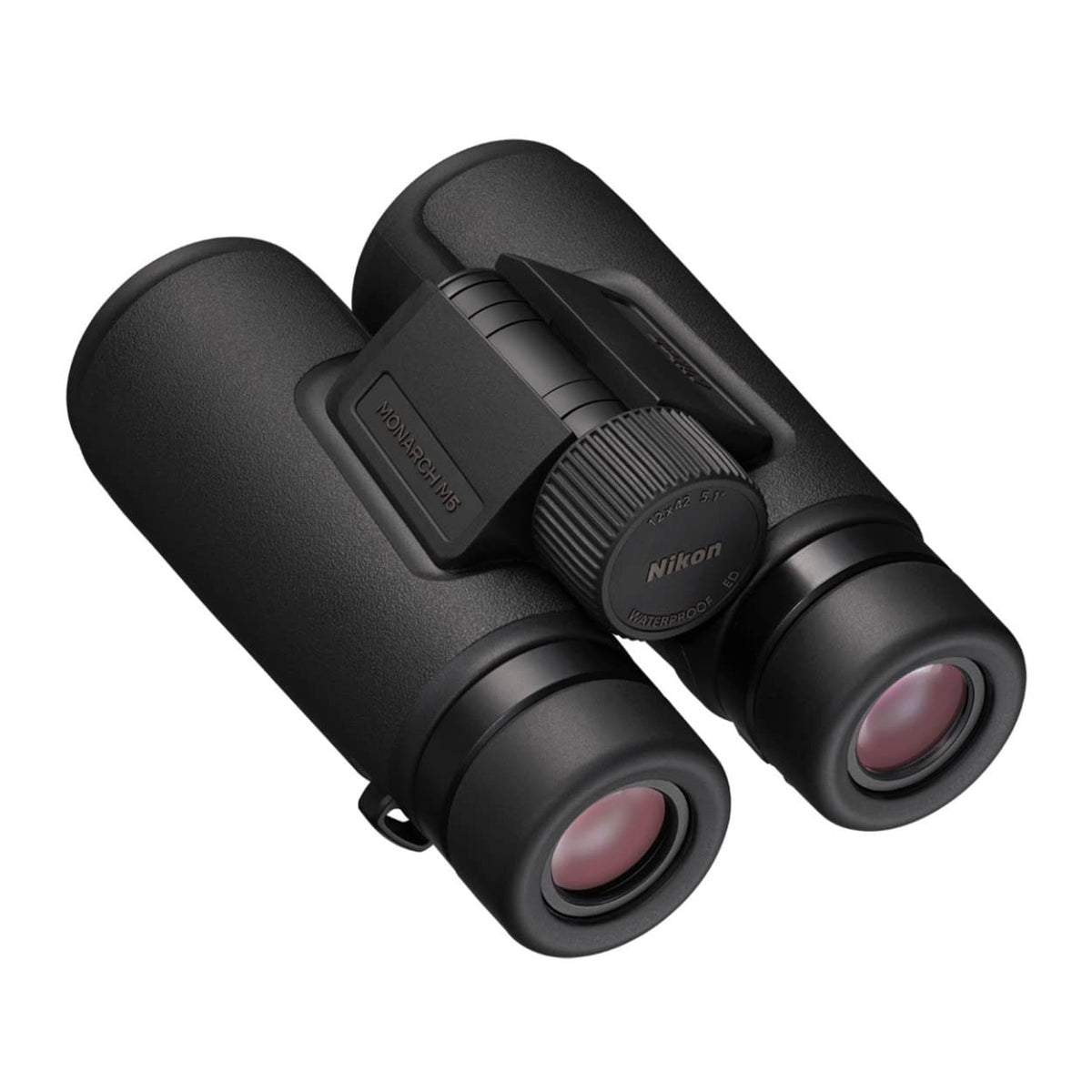 NIKON Monarch M5 Binoculars | Waterproof Fogproof ED Glass Optics with Dielectric Prism Coating | Bright High-Resolution Outdoor Binoculars for Birdwatching, Hiking & Wildlife, 8x42