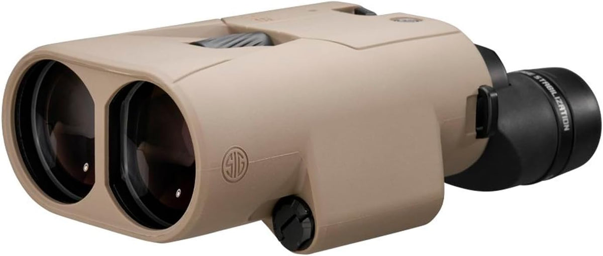 SIG SAUER ZULU6 HDX PRO 16x50mm FDE Image Stabilized Binoculars