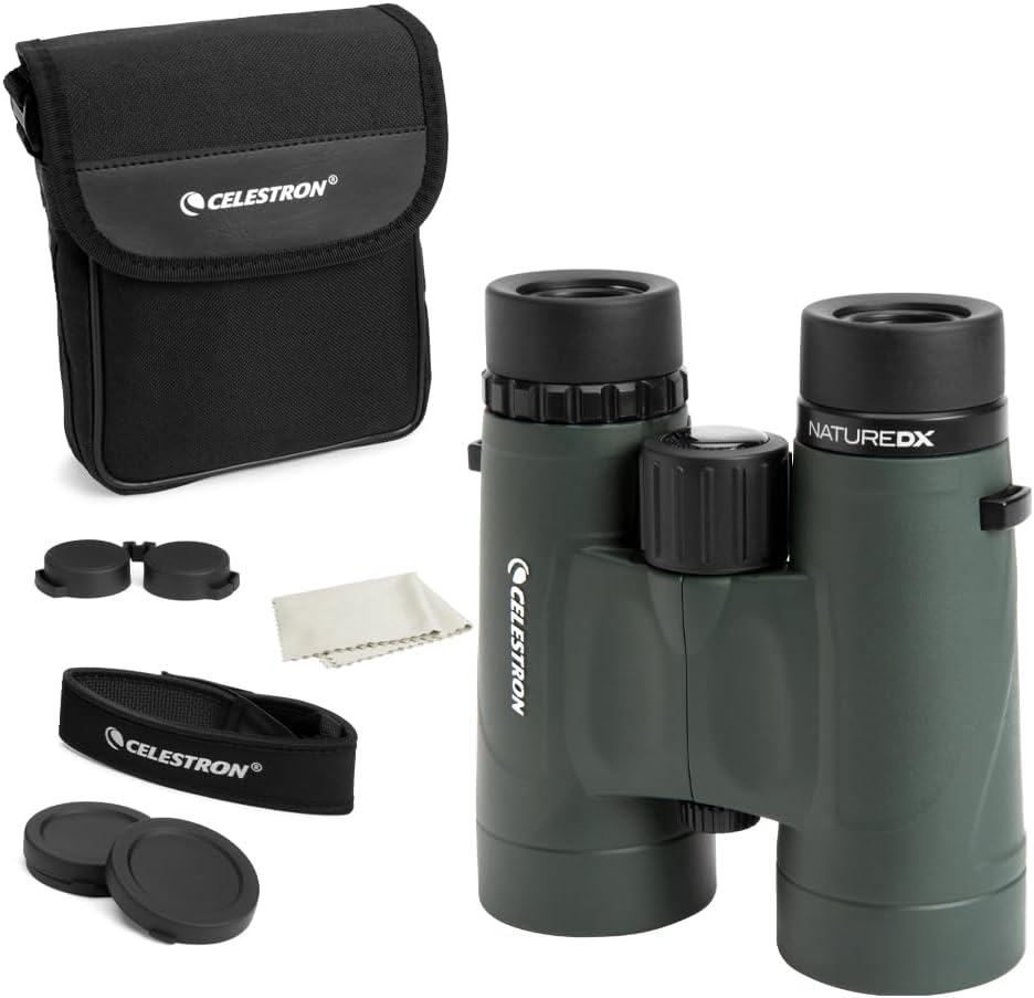 Celestron Nature DX 8x42 Waterproof Binoculars for Bird Watching & Outdoors
