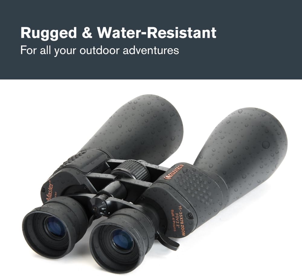 Celestron SkyMaster 15-35x70 Binoculars with Zoom for Long-Range Viewing