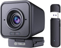 TOALLIN 1080P HD Wireless Webcam for PC, Built-in Noise-Canceling Mic