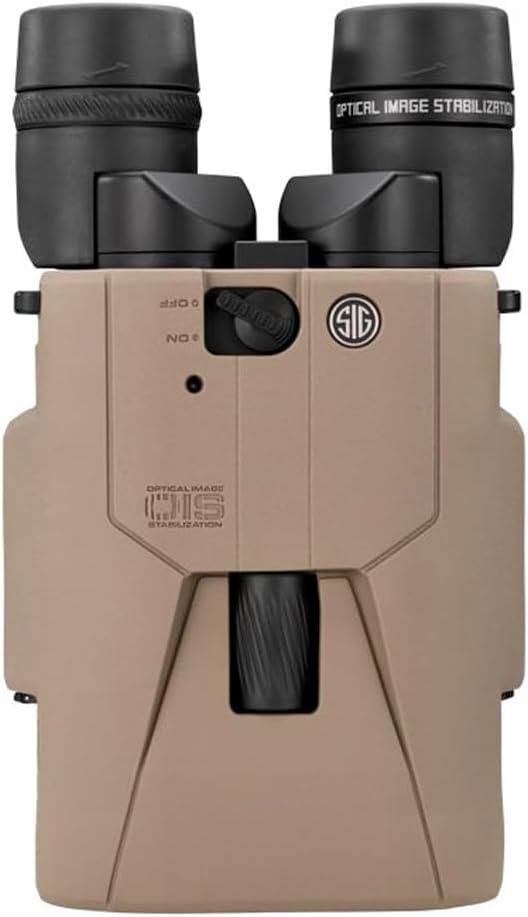 SIG SAUER ZULU6 HDX PRO 16x50mm FDE Image Stabilized Binoculars