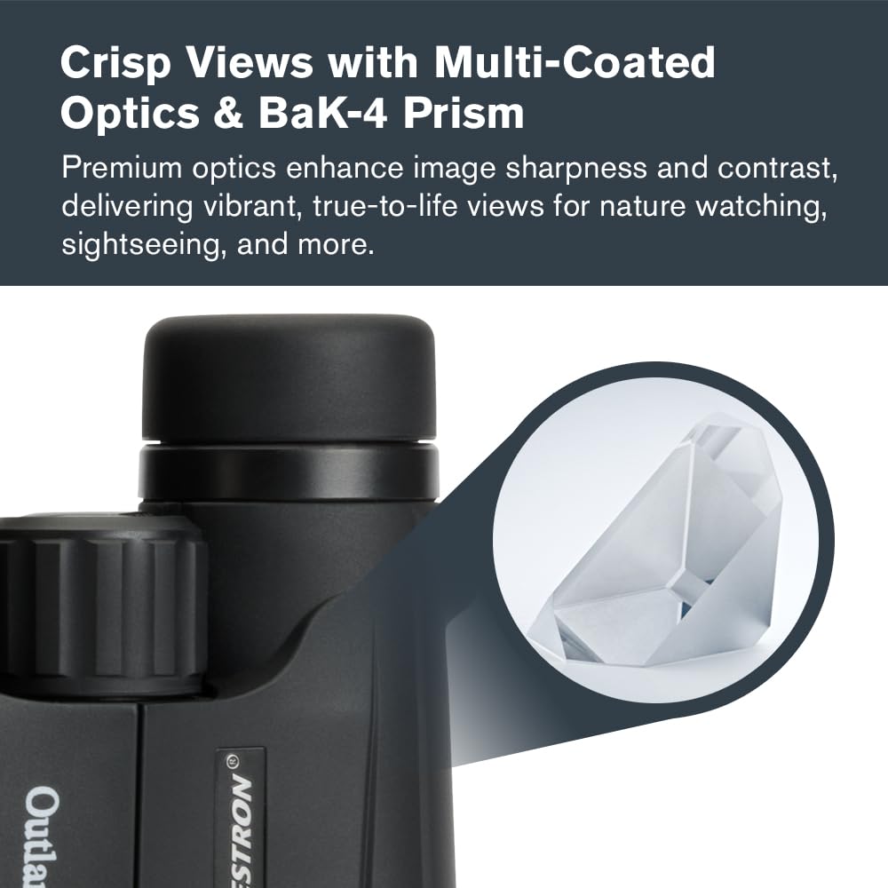 Celestron Outland X 10x50 Binoculars for Low-Light Wildlife Views