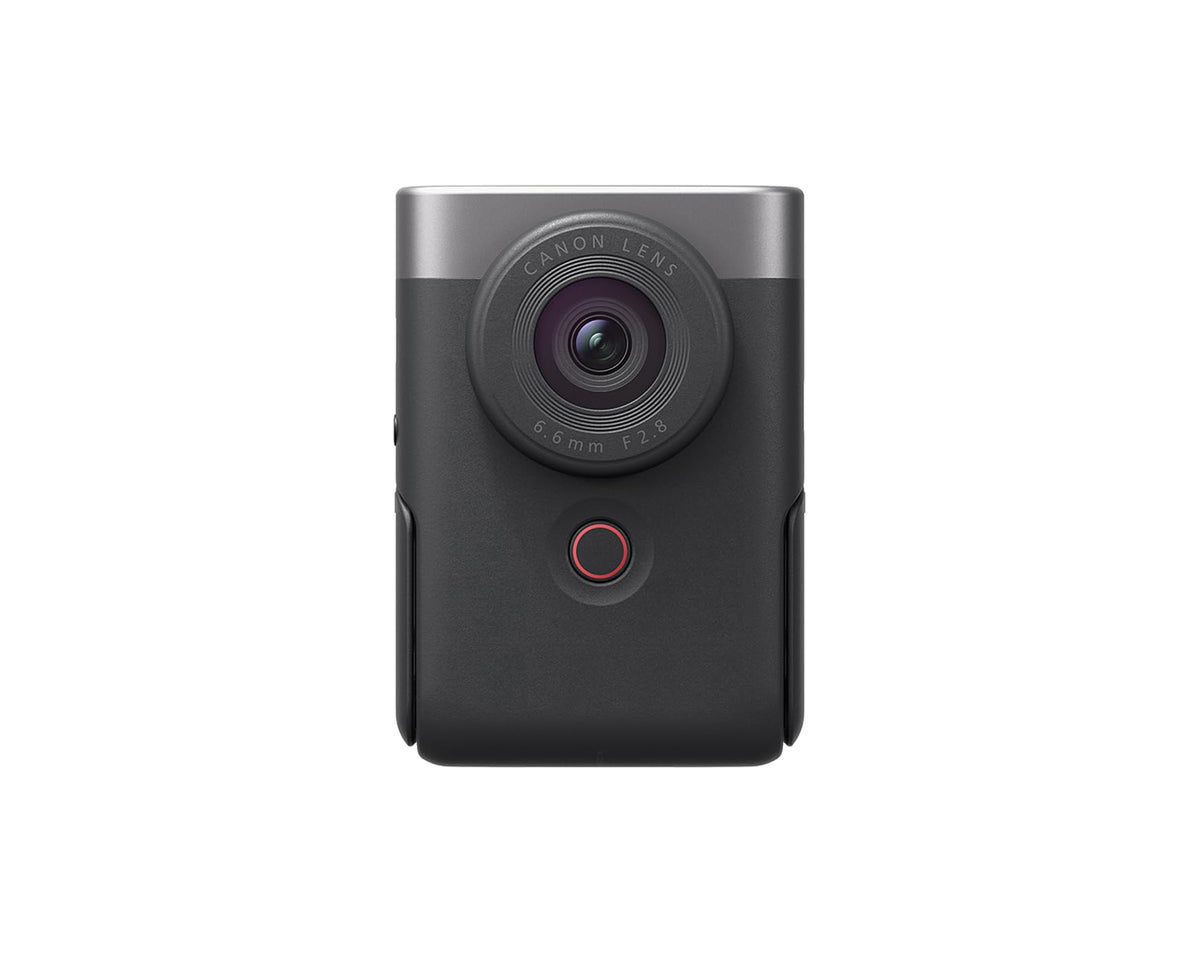 Canon PowerShot V10 Compact Vlogging Camera, 1" CMOS Sensor, 4K Video Streaming, Builtâin WideâAngle Zoom Lens, FlipâLCD & Stereo Mic, Image Stabilization, Creator Studio in Your Pocket, Black