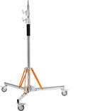 K&F CONCEPT Heavy Duty Light Stand with 360Â° Swivel Casters, 10ft/305cm