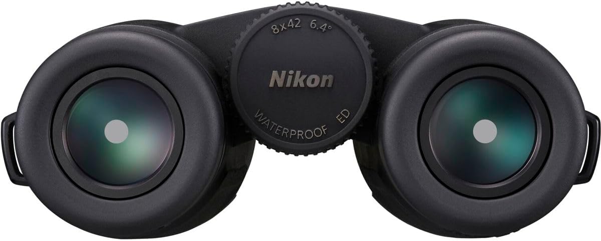 NIKON Monarch M5 Binoculars | Waterproof Fogproof ED Glass Optics with Dielectric Prism Coating | Bright High-Resolution Outdoor Binoculars for Birdwatching, Hiking & Wildlife, 8x42