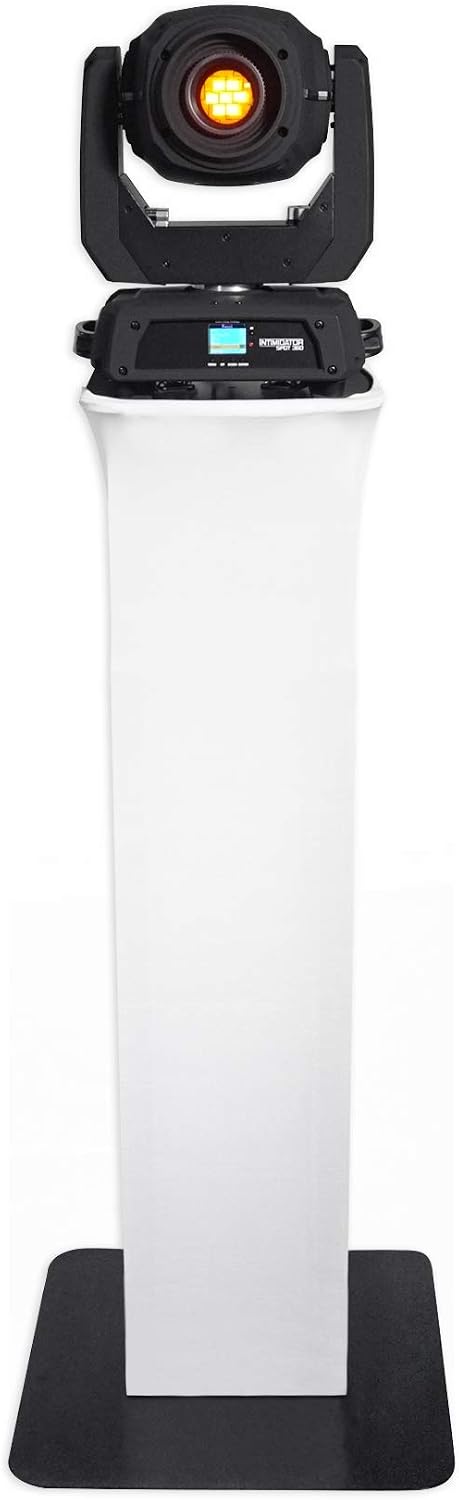 Rockville RTP32B Black Totem Light Stand For VIZI SPOT 5R Lights, 2-Pack