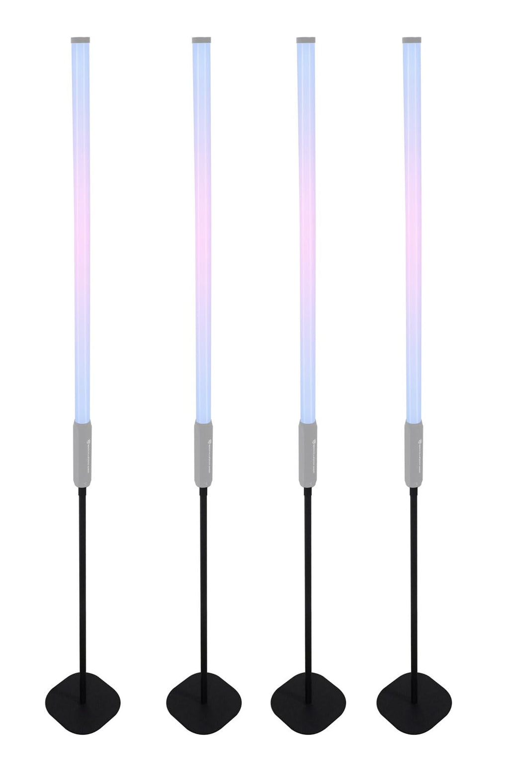 Rockville Saber Stand X4 White 4 Pack Stands for Rock Saber Lights