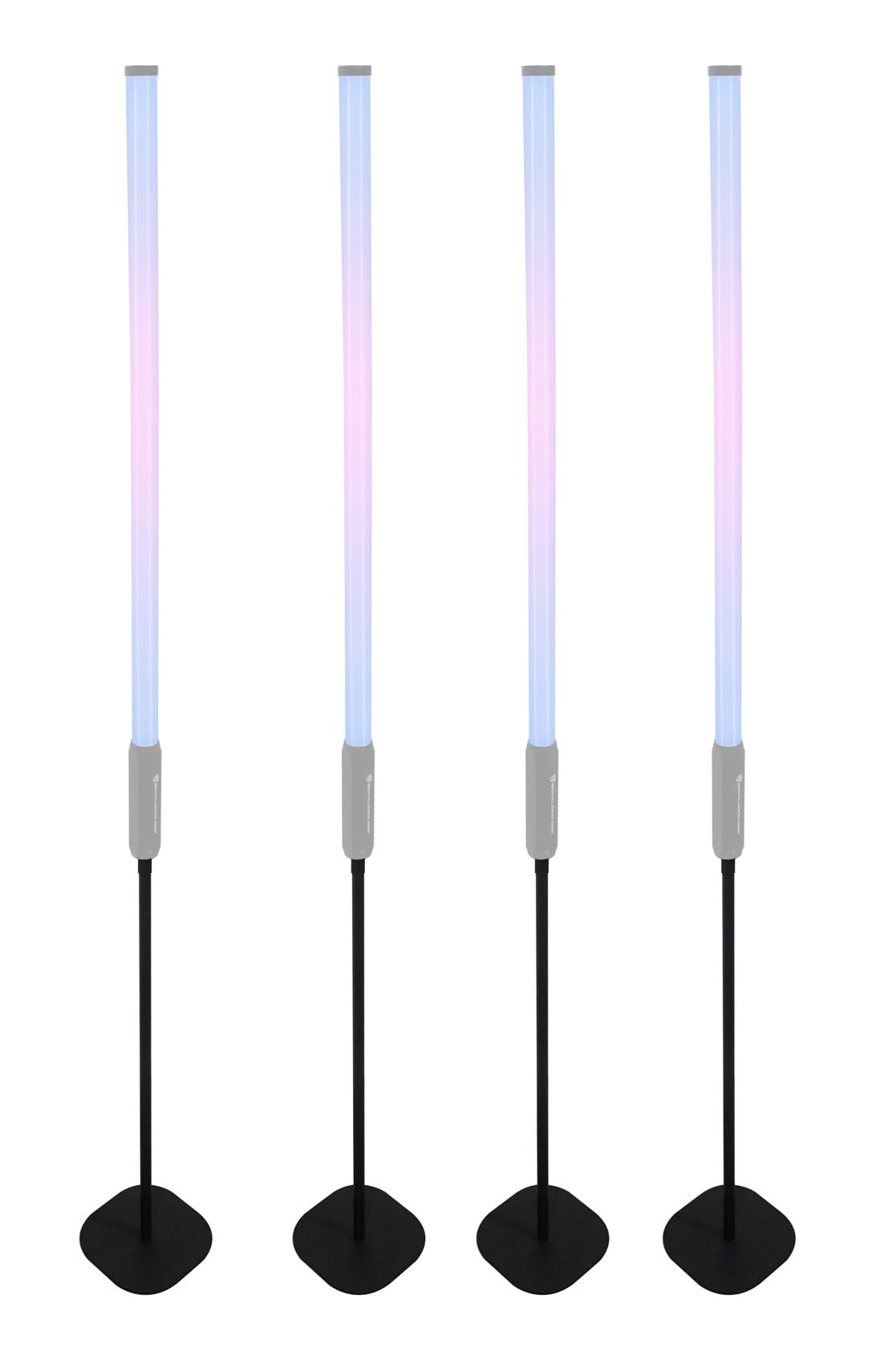Rockville Saber Stand X4 White 4 Pack Stands for Rock Saber Lights