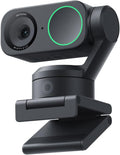 Insta360 Link 2 - PTZ 4K Webcam for PC/Mac, 1/2" Sensor, AI Tracking, HDR, AI Noise-Canceling Mic, Gesture Control for Streaming, Video Calls, Gaming, Works with Zoom, Teams, Twitch & More
