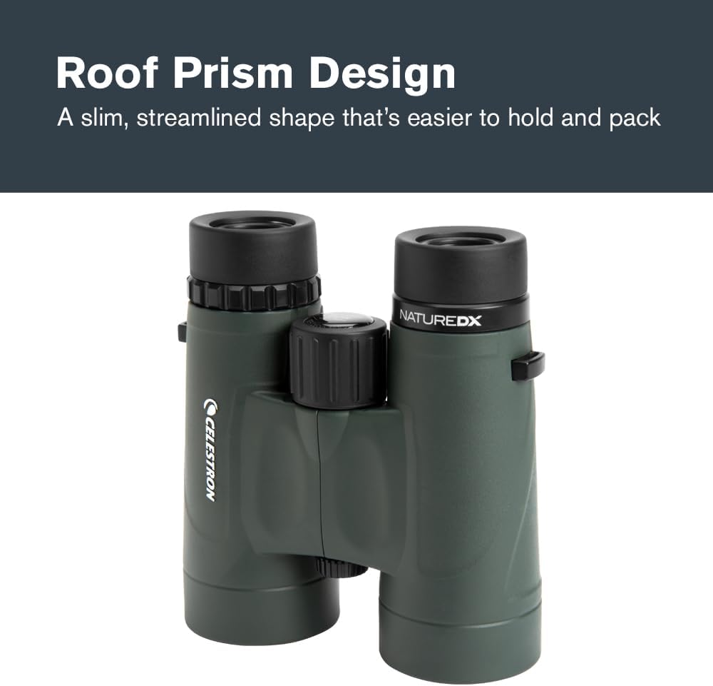 Celestron Nature DX 8x42 Waterproof Binoculars for Bird Watching & Outdoors