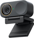 Insta360 Link 2C Pro â 4K Webcam for PC/Mac, 1/1.3â Sensor, Low-Light, Auto Framing, HDR, Directional Noise-Canceling Mics, Supports Stream Deck, Zoom, Teams, Twitch for Streaming or Meetings