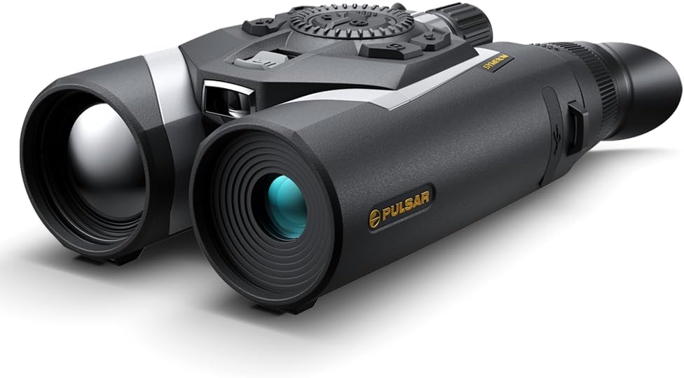 Pulsar Symbion LRF Multispectral Thermal and Digital Night Vision Binoculars with Laser Range Finder