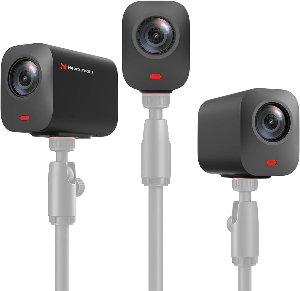 NearStream VM33 3-Pack Wireless Live Streaming Cameras, 10X Optical Zoom