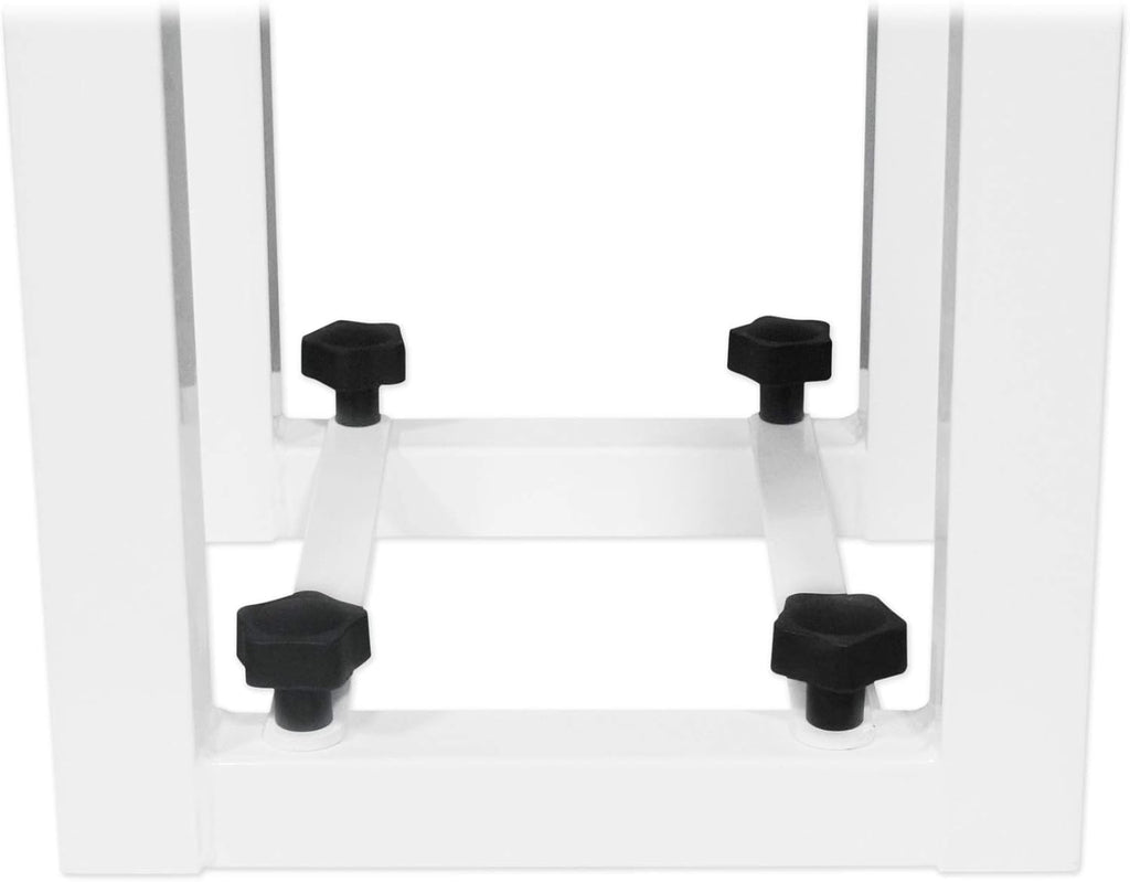 Rockville RTP32W White Totem Light Stand For Rogue RH1 Hybrid Light, 2-Pack