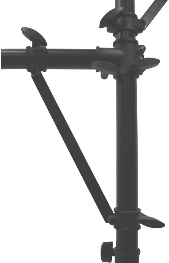 Stage Light Stand 2 Pack Multi-Arm T-Bar DJ Tripod Up to 12 Ft ASC