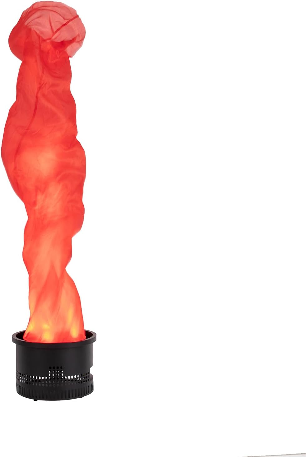 5.91ft Fake Flames Light, LED Flame Lamp Stage Lights Fake Fire Flame with Gauze and A Fan 4500rpm Speed 10 * 3W LED Beads for Campfire Parties, Birthday Parties