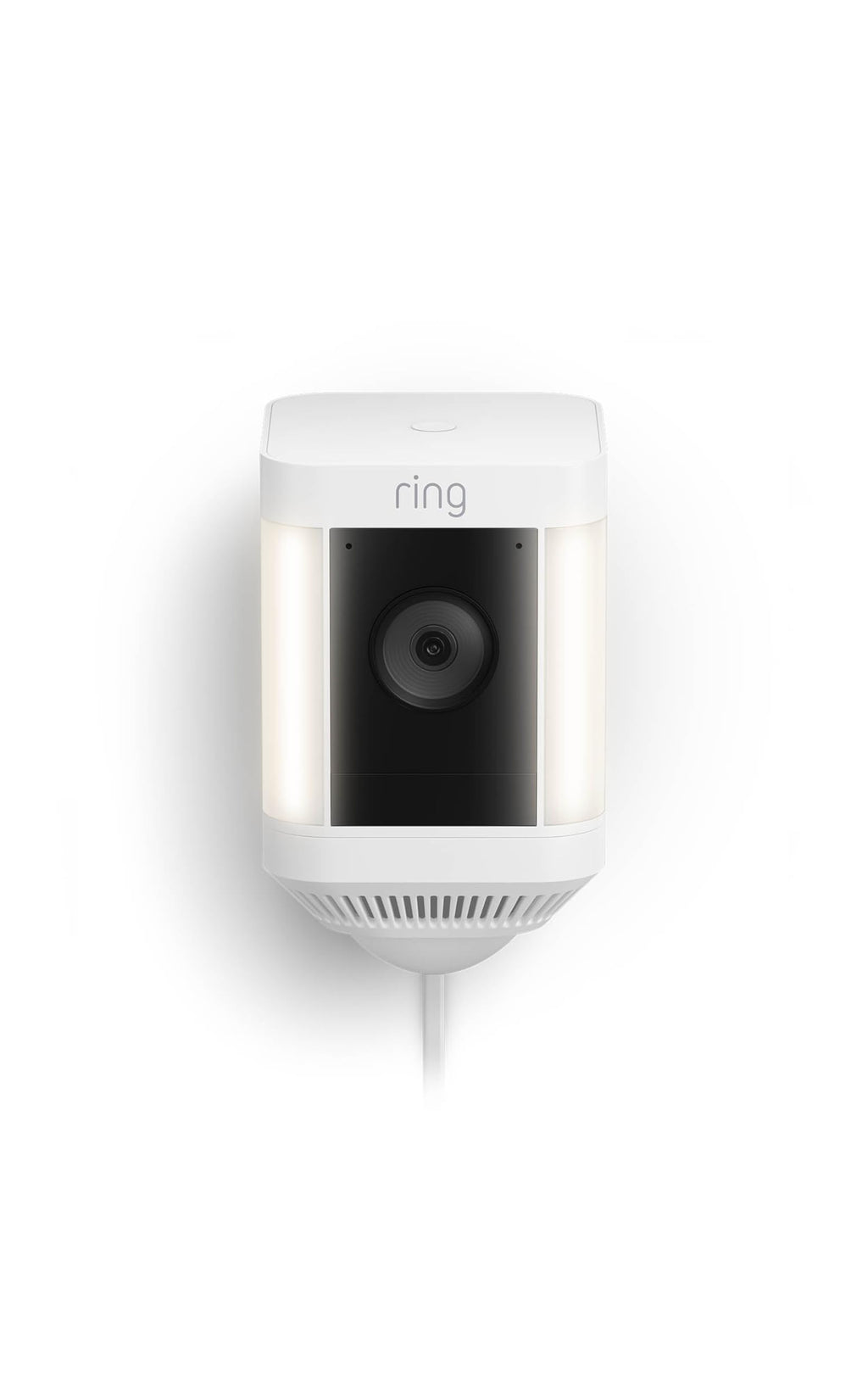 Ring Spotlight Cam Plus, Battery, Home or Business Security with HD video, Two-Way Talk, Color Night Vision, and Security Siren, Black