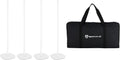 Rockville Saber Stand X4 White 4 Pack Stands for Rock Saber Lights