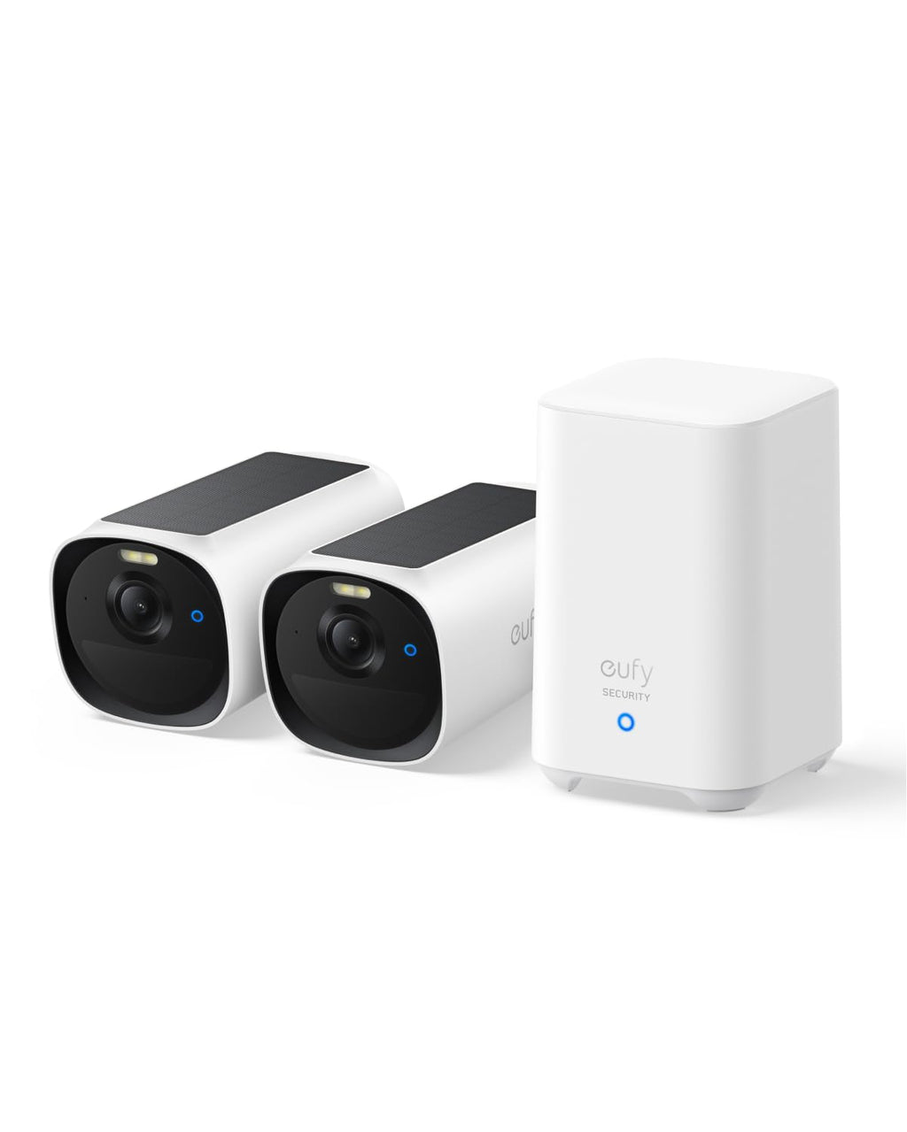 eufy Security eufyCam E40 4-Cam Kit, 2K MaxColor Night Visionï¼Built-in 16GB
