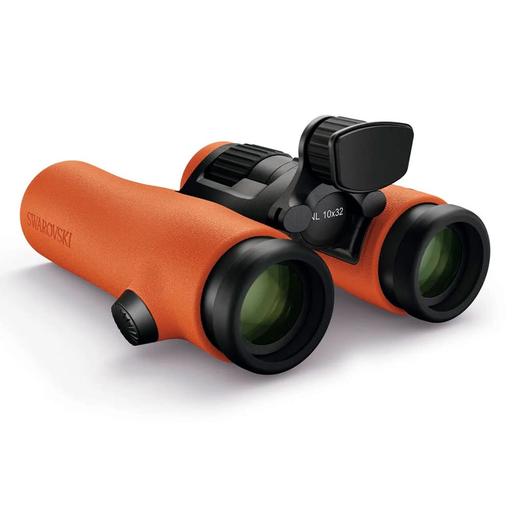 Swarovski NL Pure 10x42 Binoculars, Burnt Orange, Waterproof, Fog-Proof,