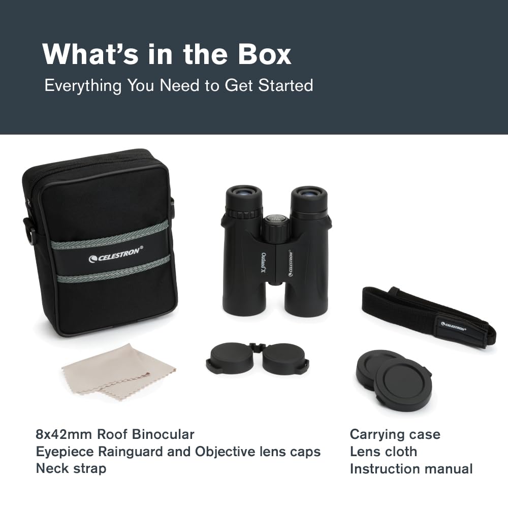 Celestron Outland X 10x50 Binoculars for Low-Light Wildlife Views