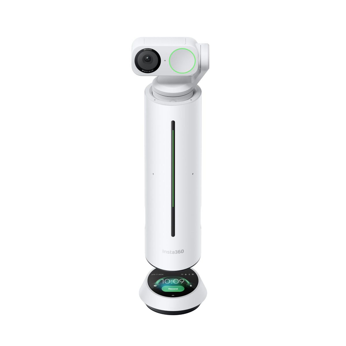 Insta360 Link 2 - PTZ 4K Webcam for PC/Mac, 1/2" Sensor, AI Tracking, HDR, AI Noise-Canceling Mic, Gesture Control for Streaming, Video Calls, Gaming, Works with Zoom, Teams, Twitch & More