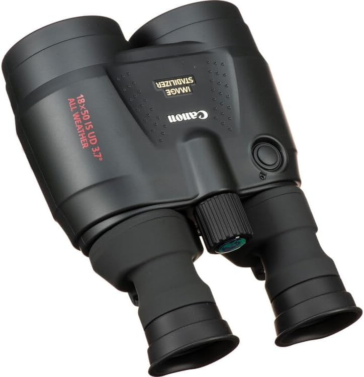 Canon 18x50 is Image Stabilized Binoculars (4624A002) Bundle