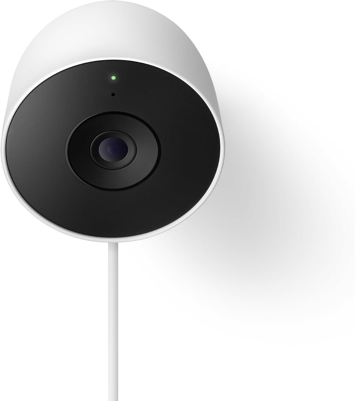 Google Nest Cam Outdoor (Wired, 2nd Gen) - Security Camera - Snow - 2 Pack