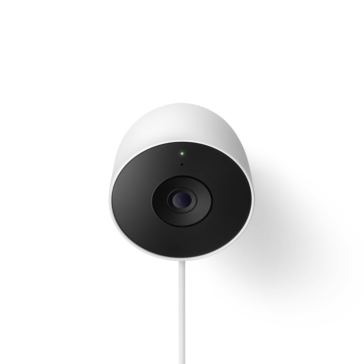 Google Nest Cam Outdoor (Wired, 2nd Gen) - Security Camera - Snow - 2 Pack