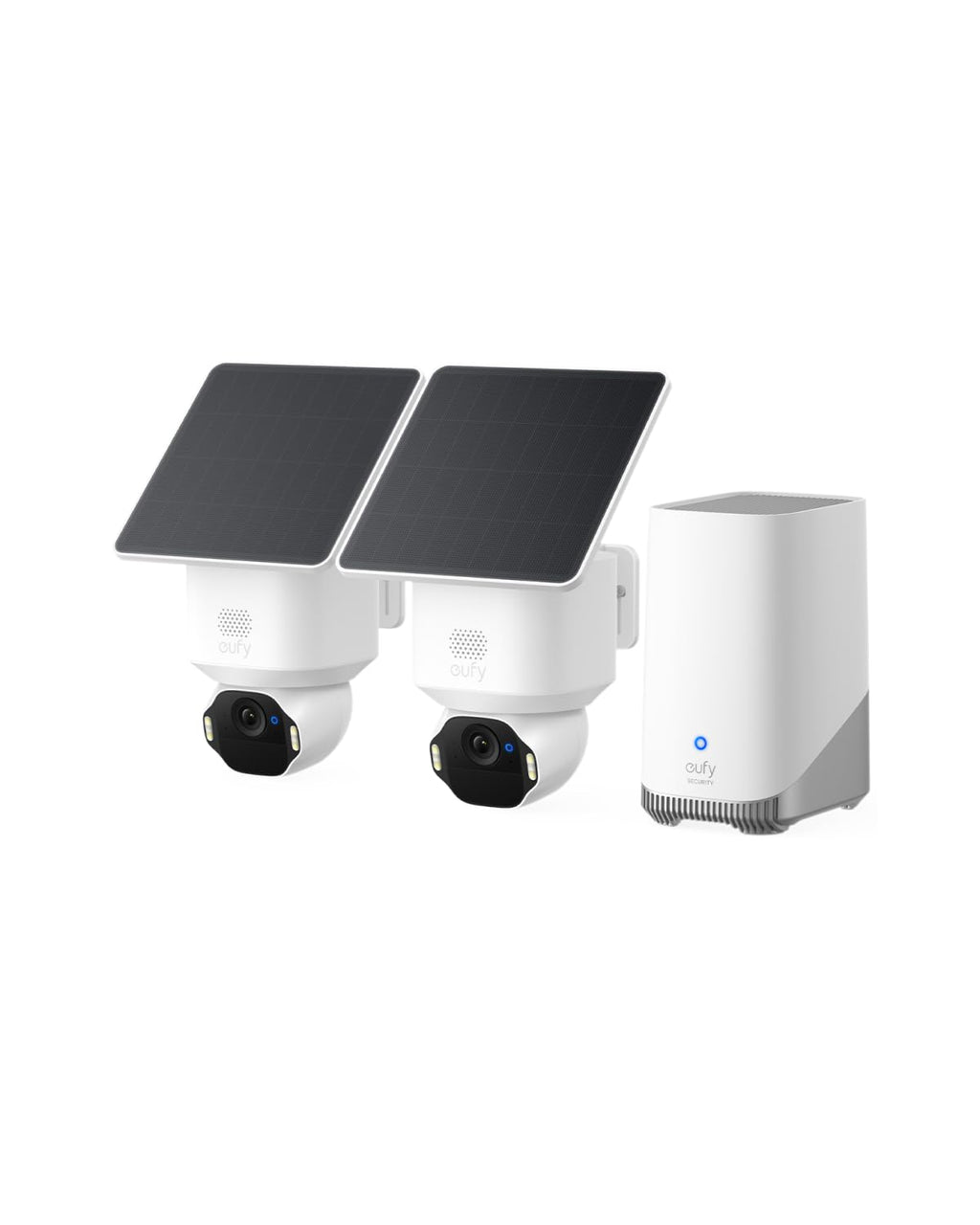 eufy Security SoloCam E42, 4-Cam Kit, 4K Solar Security Camera