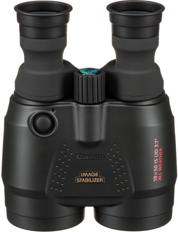 Canon 18x50 is Image Stabilized Binoculars (4624A002) Bundle