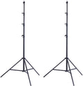 Flashpoint 13' Pro Air-Cushioned Heavy-Duty Light Stand V2, Black, 2-Pack