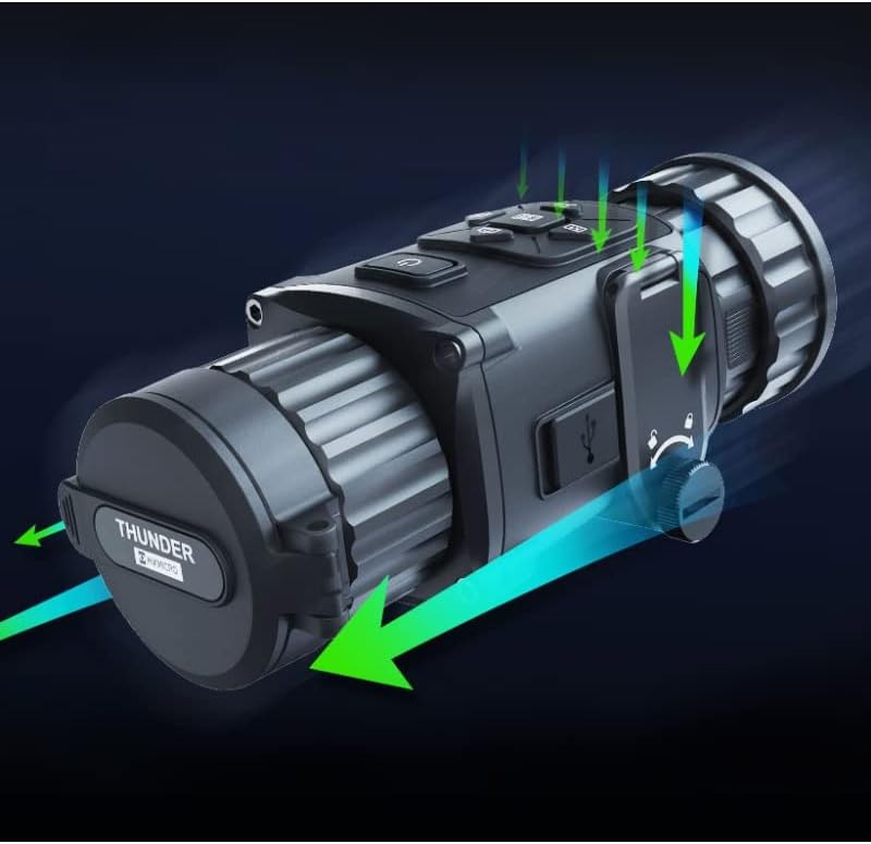 Outdoor Observation Search and Rescue Thermal Imager Field Night Vision Hunting Binoculars