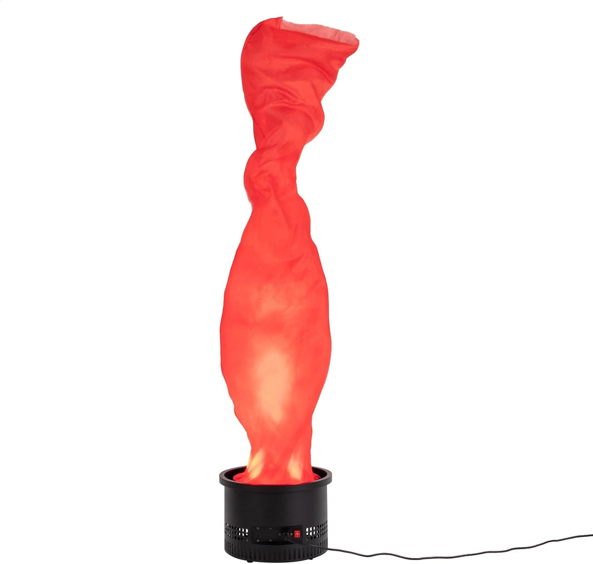 5.91ft Fake Flames Light, LED Flame Lamp Stage Lights Fake Fire Flame with Gauze and A Fan 4500rpm Speed 10 * 3W LED Beads for Campfire Parties, Birthday Parties