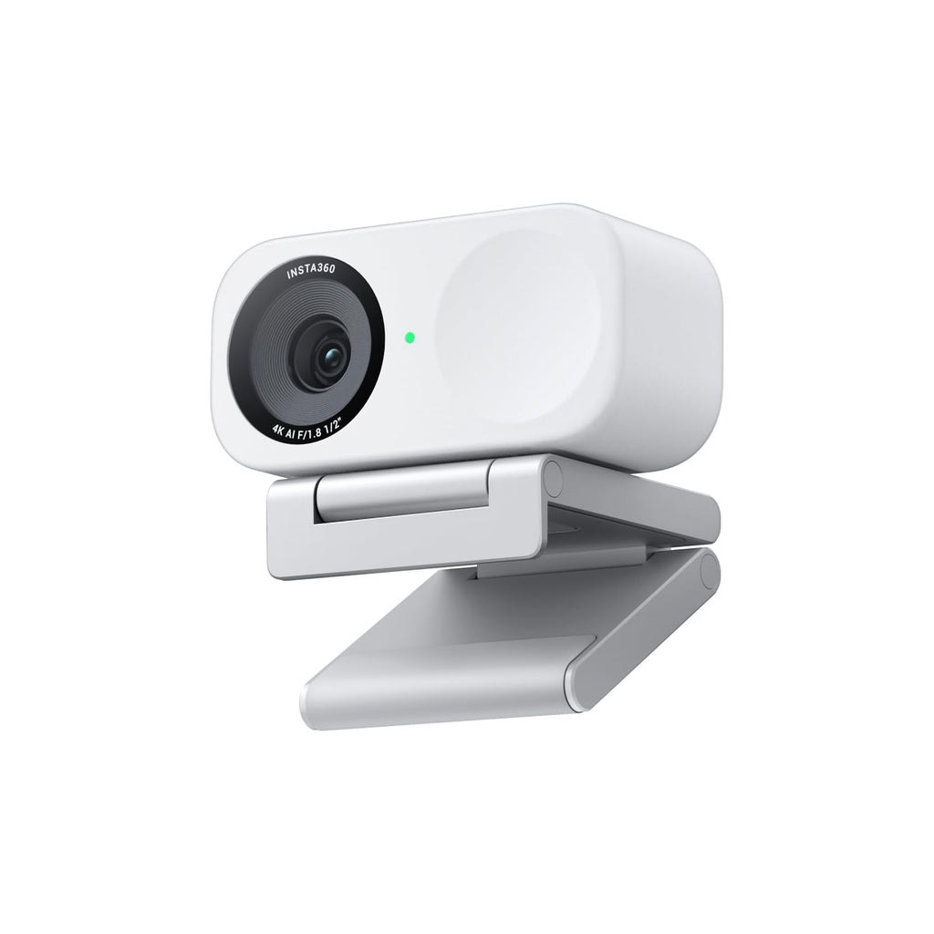 Insta360 Link 2C - 4K Webcam for PC/Mac, 1/2" Sensor, Auto Framing, HDR, AI Noise-Canceling Mic, Gesture Control for Streaming, Video Calls, Gaming, Works with Zoom, Teams, Twitch & More