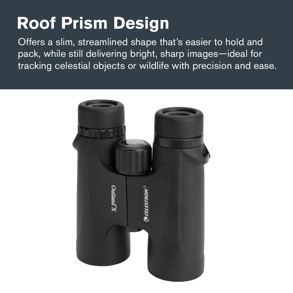 Celestron Outland X 10x50 Binoculars for Low-Light Wildlife Views