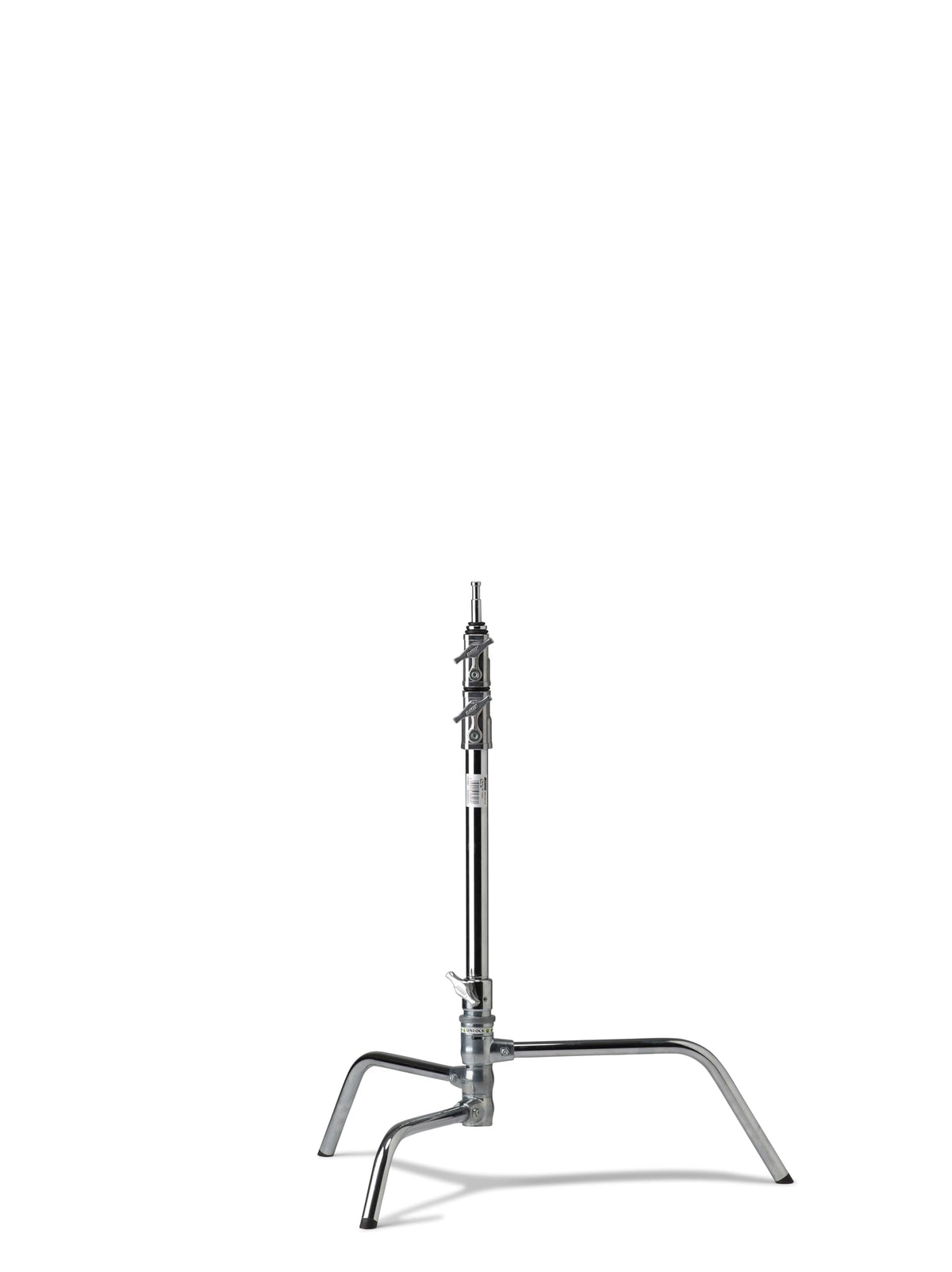 Kupo 20" C-Stand Turtle Base Kit Professional Grip Stand with 2.5" Grip Head and 20" Grip Arm, Heavy-Duty Steel Construction for Photography and Video Lighting - Silver (KS704512)