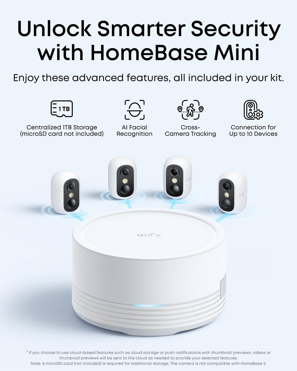 eufy Security eufyCam C35 4-Cam Kit, Wireless Indoor/Outdoor Camera
